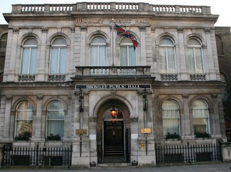 Bromley Public Hall, Bow, London used for East London suffragette meetings