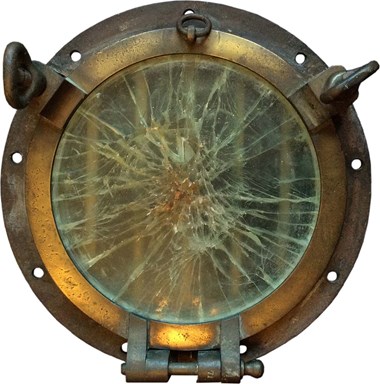 Brass and glass porthole