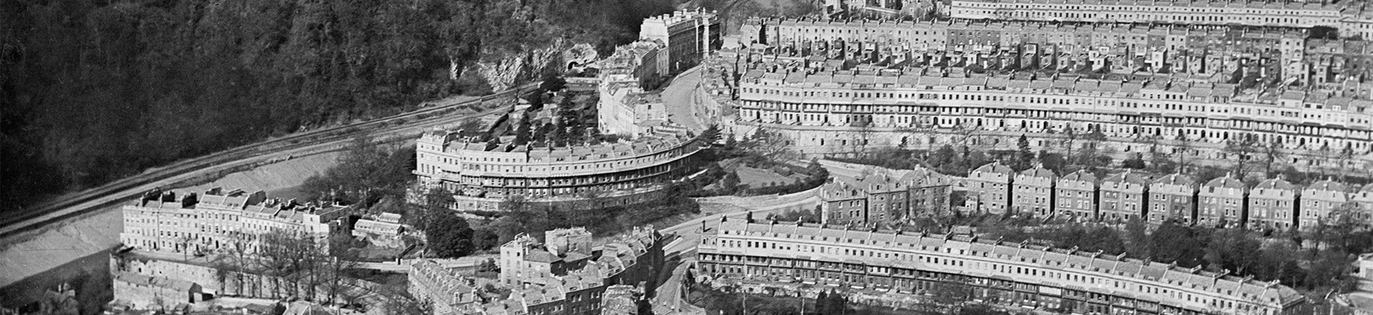 Clifton, Bristol, from the south-east, 1921