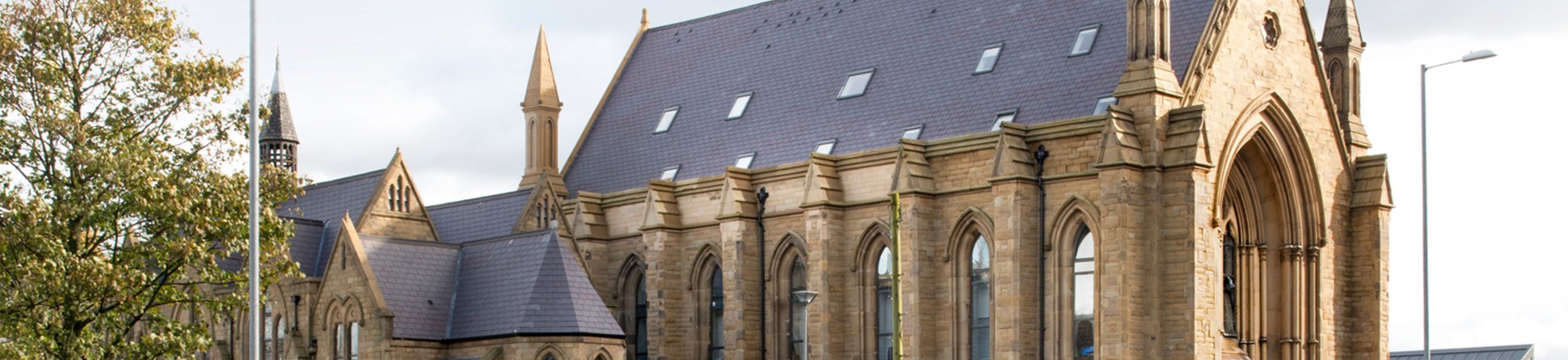 Former Unitarian Chapel in Manchester, after repairs by Butress Architects